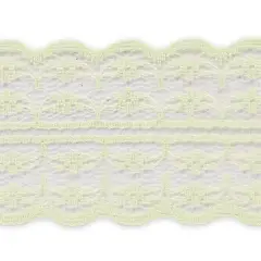 5 Yards of 1 3/4" X 20 Yards of Scarlet Lace Trim | 5 yard cut Ivory