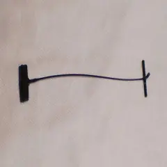 Kitcheniva 1000 Pcs. Black Standard Price Tag Tagging Tagger 2" Barbs Fasteners