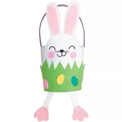 Felt Easter Basket Bunny, 1ct