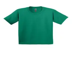 Gildan&reg; Youth Ultra Cotton Crew Neck Short Sleeve for Kids Kelly green