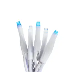 Starry Light Icicles Super Bright. Blue and pure white