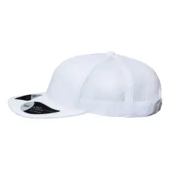 Atlantis Headwear&reg; Sustainable Trucker Cap White/ white