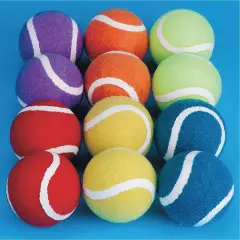 Rainbow Spectrum&trade; Tennis Balls (Pack of 12)
