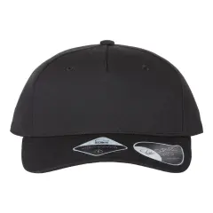Atlantis Headwear&reg; Sustainable Five-Panel Cap Black