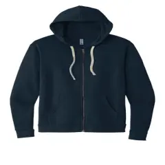 Next Level&reg; Unisex Santa Long Sleeve Cruz Zip Hoodie Midnight navy