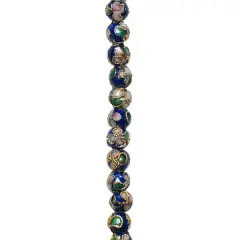 6 Packs of 5mm x 5mm Cloisonne Bead 8 Inch Strand