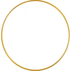 John Bead 1.25" Brass Metal Rings, 100pcs