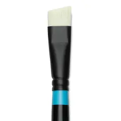 Princeton Series 6500 Aspen Synthetic Brush - Size 8, Short Angle Bright, Long Handle