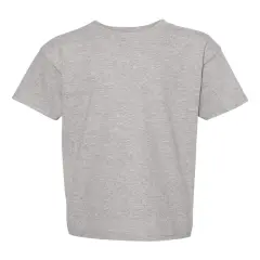 Hanes&reg; Essential-T Youth Short Sleeve Crew Neck T-Shirt Oxford grey