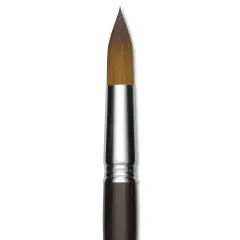 Escoda Prado Tame Synthetic Brush - Round, Short Handle, Size 22