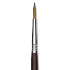 Escoda Prado Tame Synthetic Brush - Round, Short Handle, Size 6
