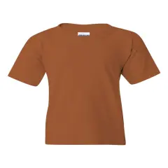 Gildan&reg; Heavy Cotton Youth Short Sleeve Crewneck T-Shirt - 5000B Texas orange