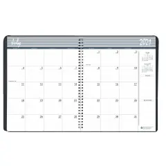 Monthly Calendar Academic Planner Book, 14 Months (Jul-Aug), 8.5" x 11"