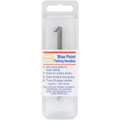 Colonial Blue Point Felting Needles 3/Pkg-Size 36 Triangle