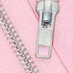 23" Jacket Zipper, YKK #5 Aluminum Metal ~ Medium Weight ~ Separating ~ 513 Pink(1 Zipper/pack)
