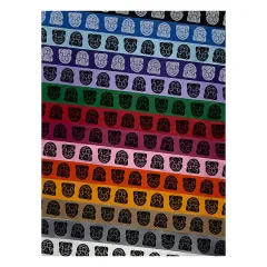 Pug Face Satin Ribbon for Bows Gift Wrapping - 1" - 3 Yards Black Ribbon