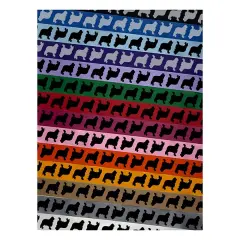 Cavalier King Charles Spaniel Dog Solid Satin Ribbon for Bows Gift Wrapping DIY Craft Projects - 1" - 3 Yards Black Ribbon