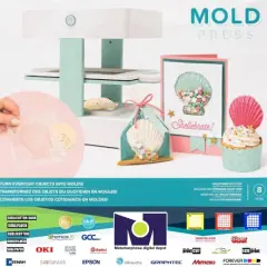 We R Memory Keepers Mold Press Vacuum Form 3D Tool Kit 8 Pieces, 661033 by American Crafts