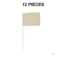 DIY Small Canvas Flags - 12 Pc.