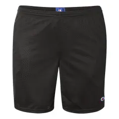 Champion&reg; Polyester Mesh Shorts with Pockets Black