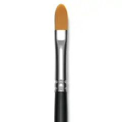 Utrecht Synthetic Sablette Brush - Long Handle, Filbert, Size 10