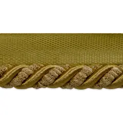 20 yards of Helena 3/8" Decorative Lip Cord Trim | 20 yard cut Gold