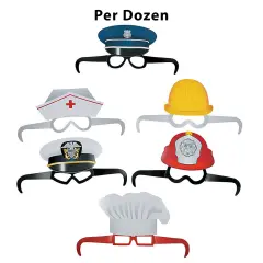 Kids Community Helper Glasses 12 Pieces