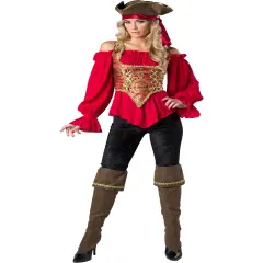 High Seas Swashbucklin Pirate Women's Costume