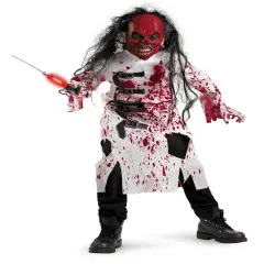 Infared Demented Doctor Boy's Costume