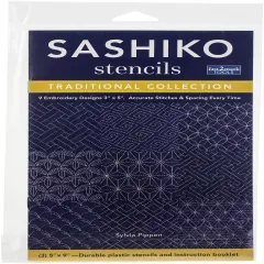 Fast2mark Tools Sashiko Stencils 9 Designs