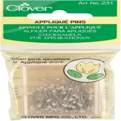 Clover Applique Pins-Size 12 150/Pkg