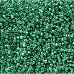 Miyuki Delica Bead 11/0, DB2506, Duracoat Galvanized Dark Aqua Green