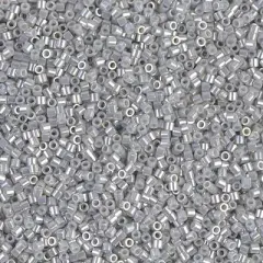 Miyuki Delica Bead 15/0, DBS0252, Opaque Gray Luster