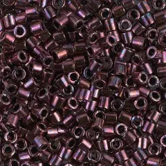 Miyuki Delica Bead 8/0, DBL0012, Metallic Dark Raspberry