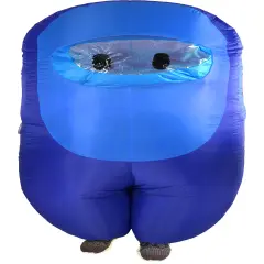Child's Blue Imposter Sus Crewmate Killer Inflatable