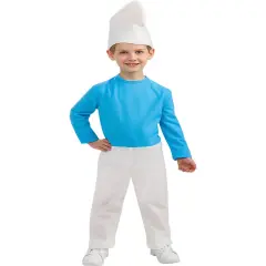 Boys The Smurfs Movie Smurf Costume
