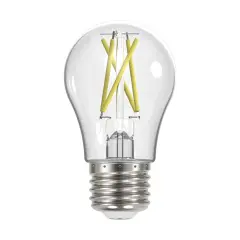 Satco 5w LED Bulb A15 Clear Finish 4000K - 40w-equiv Cool White