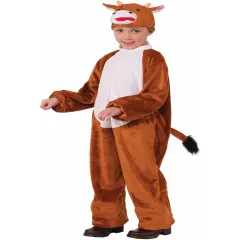 Child Boys Christianity Biblical Nativity Scene Animal Cow Costume