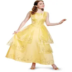 Adult's Womens Prestige Beauty And The Beast Belle Gown Costume