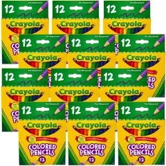 Multipack of 12 - Crayola Colored Pencils-12/Pkg Short
