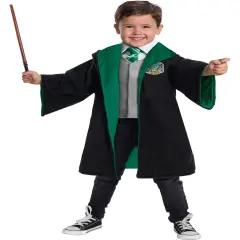 Child's Young Boy's Girl's Slytherin Student Costume