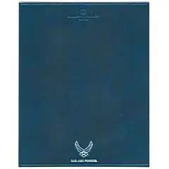 Gallery Leather Portrait Mouse Pads - 10" x 8" AcadiaNavy-Air Force