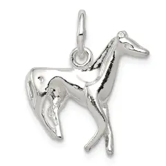 Sterling Silver Horse Charm Jewelry Animal Jewelry