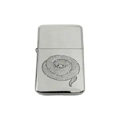 Lighter Coiled Snake CHROME