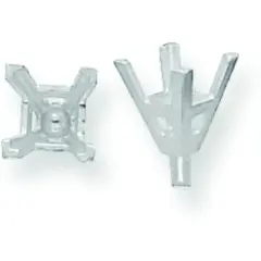 Platinum 4 Prong Princess Peg V-End Setting 9mm