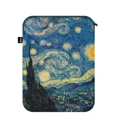 LOQI Museum Laptop Cover, Vincent Van Gogh's The Starry Night, One Size