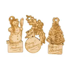 Merry Christmas Ornament 3 Set