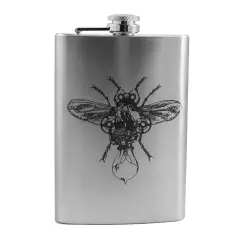 8oz Steampunk Firefly Stainless Steel Flask