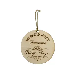 Worlds most Awesome Bingo Player - Ornament