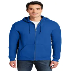 Gildan&reg; Heavy Blend Long Sleeve Full-Zip Hooded Sweatshirt Royal